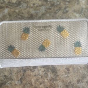 Kate Spade Darcy Pineapple Embroidered